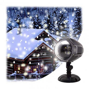 Προτζέκτορας χριστουγεννιάτικος Χιόνι Λευκό LED IP44 04.P-SNOW