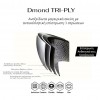 ΚΑΤΣΑΡΟΛΑ ΑΝΟΞΕΙΔΩΤΗ ΜΕ ΓΥΑΛΙΝΟ ΚΑΠΑΚΙ Dmond TRI-PLY 28εκ. ΑΝΤΙΚΟΛΛΗΤΙΚΗ ANKOR