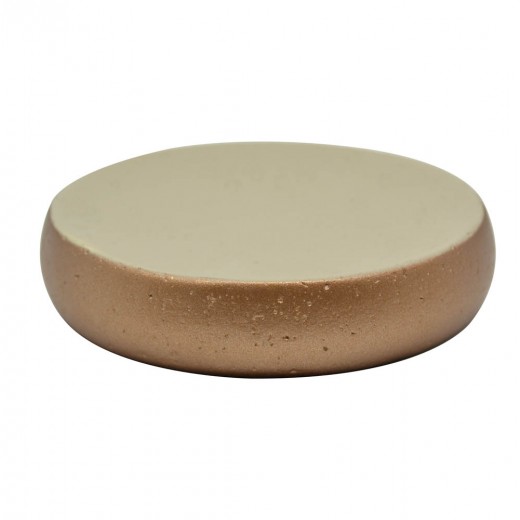 ΣΑΠΟΥΝΟΘΗΚΗ ΤΣΙΜΕΝΤΟ ΜΠΕΖ-ROSE GOLD 11,2x2,2εκ.ANKOR