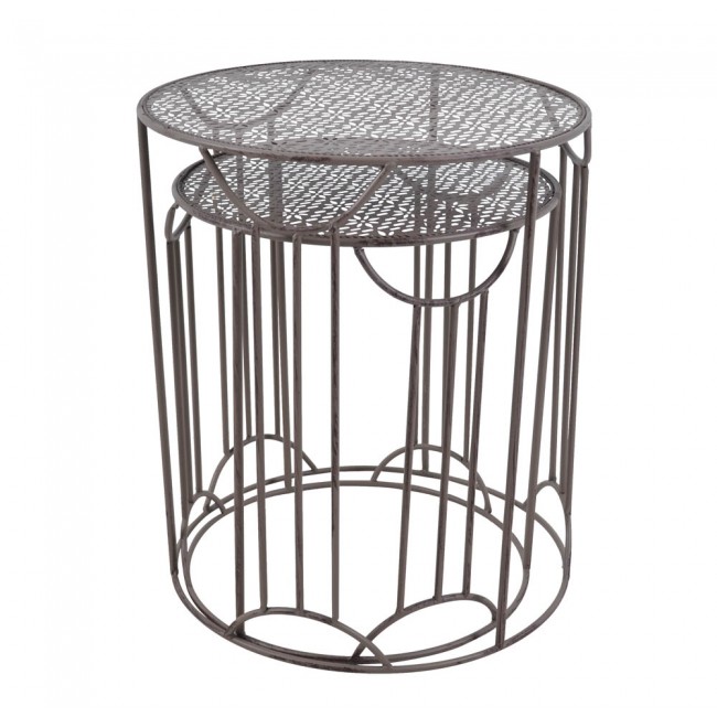 ΣΕΤ ΤΡΑΠΕΖΑΚΙΑ ΜΕΤΑΛΛΙΚΑ ΣΤΡΟΓΓΥΛΑ ΚΑΦΕ ΑΝΤΙΚΕ ANKOR ΣΕΤ ΤΡΑΠΕΖΑΚΙΑ ΜΕΤΑΛΛΙΚΑ ΣΤΡΟΓΓΥΛΑ ΚΑΦΕ ΑΝΤΙΚΕ ANKOR