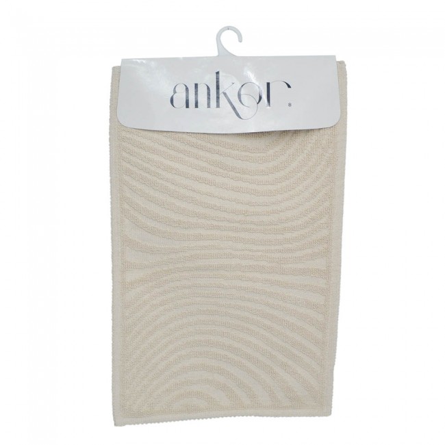 ΠΑΤΑΚΙ ΜΠΑΝΙΟΥ 50x80εκ. ΕΚΡΟΥ ΖΑΚΑΡ ΓΡΑΜΜΕΣ 100% ΒΑΜΒΑΚΕΡΟ 1400g/m2 ANKOR ΠΑΤΑΚΙ ΜΠΑΝΙΟΥ 50x80εκ. ΕΚΡΟΥ ΖΑΚΑΡ ΓΡΑΜΜΕΣ 100% ΒΑΜΒΑΚΕΡΟ 1400g/m2 ANKOR
