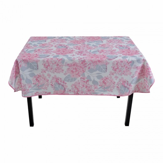 ΤΡΑΠΕΖΟΜΑΝΤΗΛΟ ΑΛΕΚΙΑΣΤΟ 140x180εκ. ΡΟΖ ΜΕ ΓΚΡΙ ΛΟΥΛΟΥΔΙΑ ANKOR