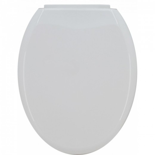 ΚΑΠΑΚΙ ΤΟΥΑΛΕΤΑΣ ΡΡ SOFT CLOSE ΑΣΠΡΟ 36,8x44εκ.ANKOR