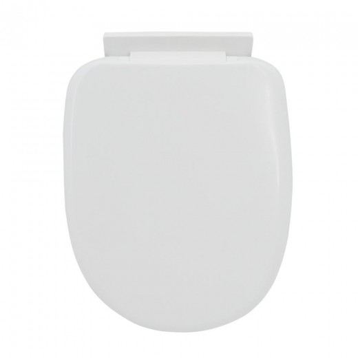 ΚΑΠΑΚΙ ΤΟΥΑΛΕΤΑΣ ΡΡ SOFT CLOSE ΑΣΠΡΟ 34,5x43,5εκ.ANKOR
