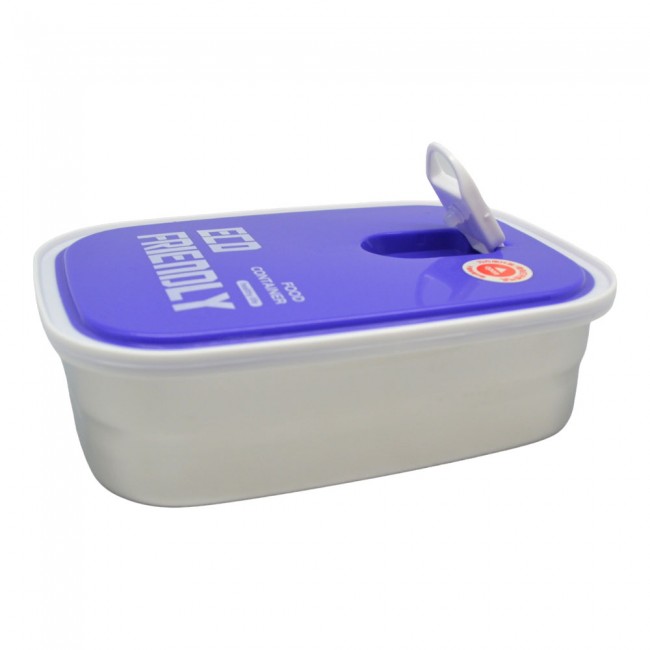 ΦΑΓΗΤΟΔΟΧΕΙΟ INOX ΜΕ ΜΩΒ ΠΛΑΣΤΙΚΟ ΚΑΠΑΚΙ 0,35lt ANKOR