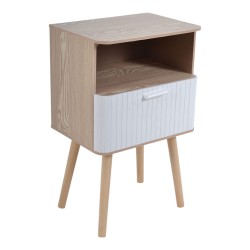 ΚΟΜΟΔΙΝΟ ΞΥΛΙΝΟ ΜΕ ΡΑΦΙ ΚΑΙ ΣΥΡΤΑΡΙ ΣΕ ΦΥΣΙΚΗ ΚΑΙ ΛΕΥΚΗ ΑΠΟΧΡΩΣΗ 40x29x65εκ. ANKOR ΚΟΜΟΔΙΝΟ ΞΥΛΙΝΟ ΜΕ ΡΑΦΙ ΚΑΙ ΣΥΡΤΑΡΙ ΣΕ ΦΥΣΙΚΗ ΚΑΙ ΛΕΥΚΗ ΑΠΟΧΡΩΣΗ 40x29x65εκ. ANKOR