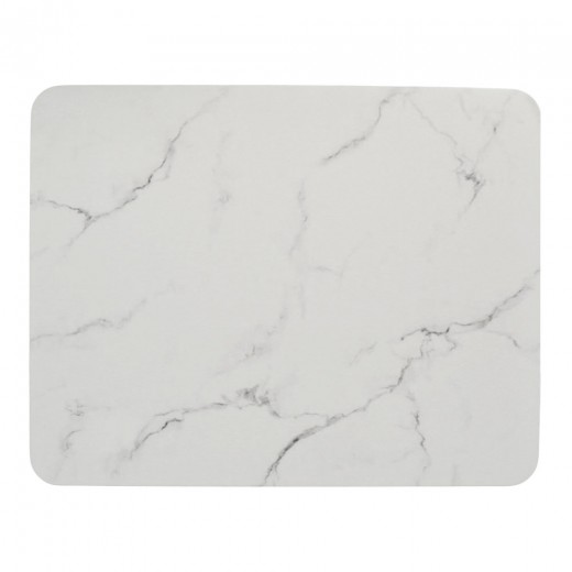 ΠΑΤΑΚΙ ΑΠΟ ΔΙΑΤΟΜΙΤΗ ΑΣΠΡΟ ΜΕ ΣΧΕΔΙΟ ΕΦΕ ΜΑΡΜΑΡΟ 45x35εκ. ANKOR ΠΑΤΑΚΙ ΑΠΟ ΔΙΑΤΟΜΙΤΗ ΑΣΠΡΟ ΜΕ ΣΧΕΔΙΟ ΕΦΕ ΜΑΡΜΑΡΟ 45x35εκ. ANKOR