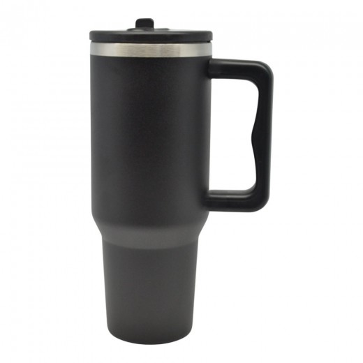 ΠΟΤΗΡΙ ΘΕΡΜΟΣ ΑΝΟΞΕΙΔΩΤΟ 1,2lt ΜΕ ΚΑΛΑΜΑΚΙ BLACK 9,8x26εκ. ANKOR