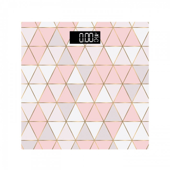 ΗΛΕΚΤΡΟΝΙΚΗ ΖΥΓΑΡΙΑ ΜΠΑΝΙΟΥ ROSE GOLD ΡΟΜΒΟΙ 30x30x2,5 εκ.ANKOR