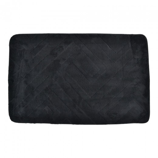 ΠΑΤΑΚΙ ΜΠΑΝΙΟΥ MEMORY FOAM ΜΑΥΡΟ ΧΡΩΜΑ ΜΕ PVC 50x80εκ.ANKOR ΠΑΤΑΚΙ ΜΠΑΝΙΟΥ MEMORY FOAM ΜΑΥΡΟ ΧΡΩΜΑ ΜΕ PVC 50x80εκ.ANKOR