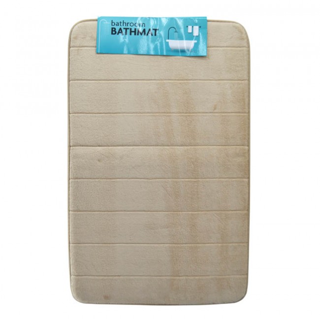 ΠΑΤΑΚΙ ΜΠΑΝΙΟΥ MEMORY FOAM ΜΠΕΖ ΜΕ PVC 50x80εκ.ANKOR ΠΑΤΑΚΙ ΜΠΑΝΙΟΥ MEMORY FOAM ΜΠΕΖ ΜΕ PVC 50x80εκ.ANKOR