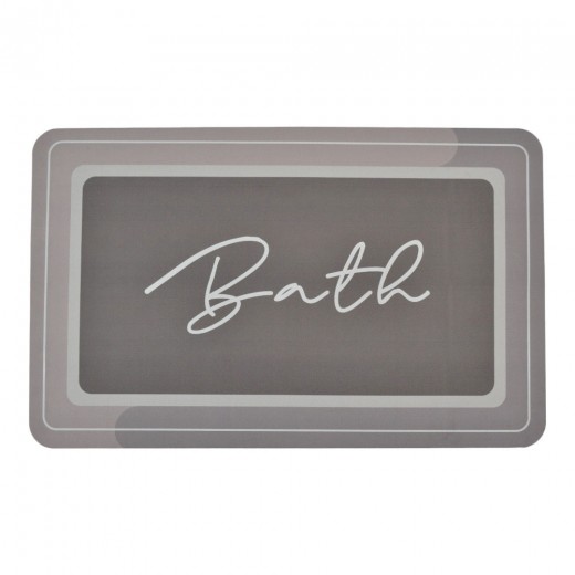 ΠΑΤΑΚΙ ΜΠΑΝΙΟΥ ΠΟΛΥΕΣΤΕΡΙΚΟ ΓΚΡΙ BATH ΜΕ ΑΝΤΙΟΛΙΣΘΗΤΙΚΗ ΠΛΑΤΗ 50x80εκ.ANKOR ΠΑΤΑΚΙ ΜΠΑΝΙΟΥ ΠΟΛΥΕΣΤΕΡΙΚΟ ΓΚΡΙ BATH ΜΕ ΑΝΤΙΟΛΙΣΘΗΤΙΚΗ ΠΛΑΤΗ 50x80εκ.ANKOR
