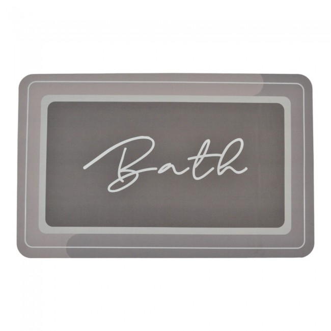 ΠΑΤΑΚΙ ΜΠΑΝΙΟΥ ΠΟΛΥΕΣΤΕΡΙΚΟ ΓΚΡΙ BATH ΜΕ ΑΝΤΙΟΛΙΣΘΗΤΙΚΗ ΠΛΑΤΗ 50x80εκ.ANKOR ΠΑΤΑΚΙ ΜΠΑΝΙΟΥ ΠΟΛΥΕΣΤΕΡΙΚΟ ΓΚΡΙ BATH ΜΕ ΑΝΤΙΟΛΙΣΘΗΤΙΚΗ ΠΛΑΤΗ 50x80εκ.ANKOR