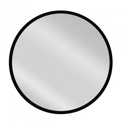 Καθρέπτης Τοίχου MAKUR Μαύρο Μοριοσανίδα/Γυαλί 60x60cm