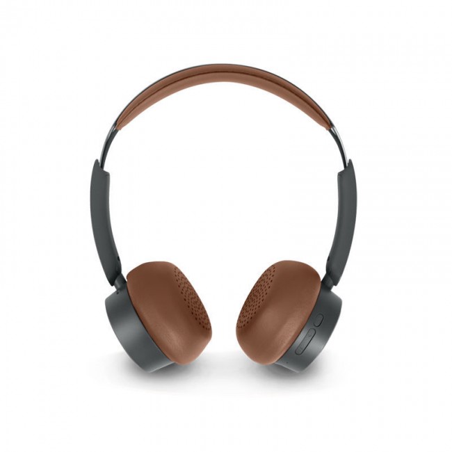 Ασύρματα Ακουστικά Bluetooth Καφέ/Μαύρο M-271 BO MUSE