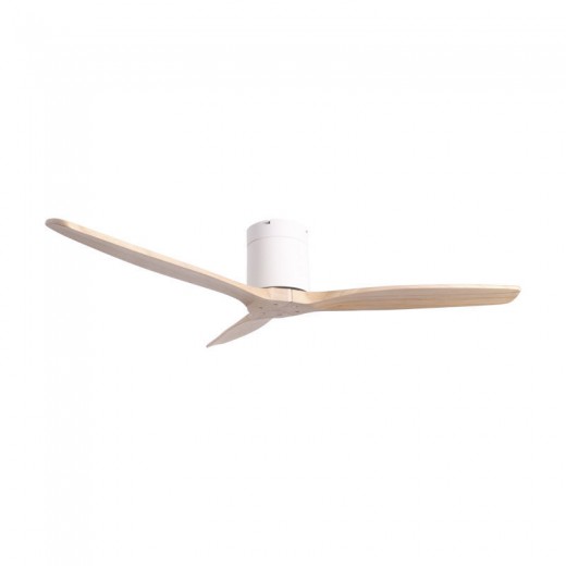 Ανεμιστήρας Οροφής PRCF-80664 PRIMO 52'' 132εκ. DC Με Τηλεχειριστήριο Λευκός με 3 ξύλινα φτερά