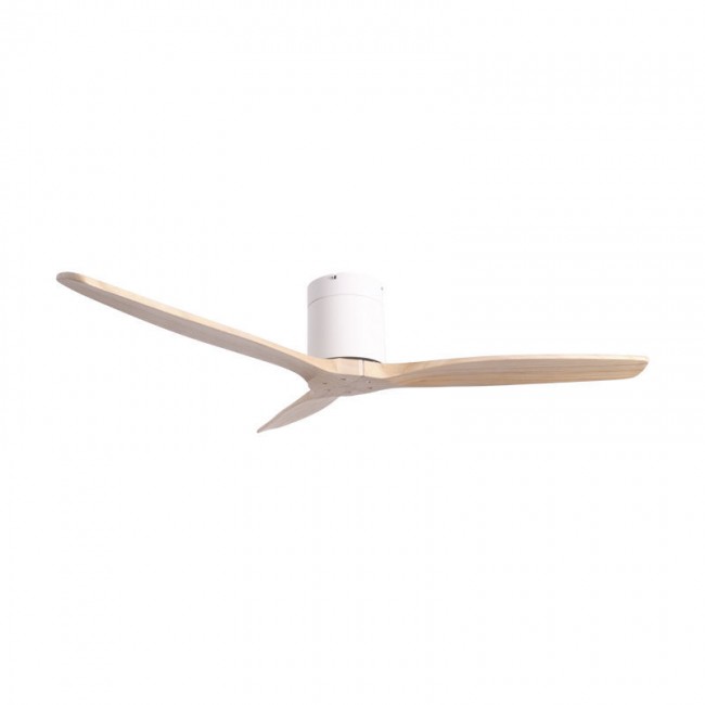 Ανεμιστήρας Οροφής PRCF-80664 PRIMO 52'' 132εκ. DC Με Τηλεχειριστήριο Λευκός με 3 ξύλινα φτερά