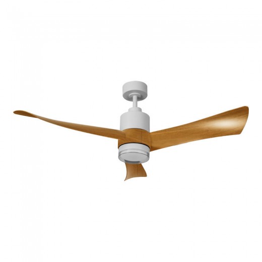Ανεμιστήρας Οροφής PRCF-80662 PRIMO 54'' 137εκ. DC Με Τηλεχειριστήριο 1 Φως LED Λευκός με 3 ξύλινα φτερά