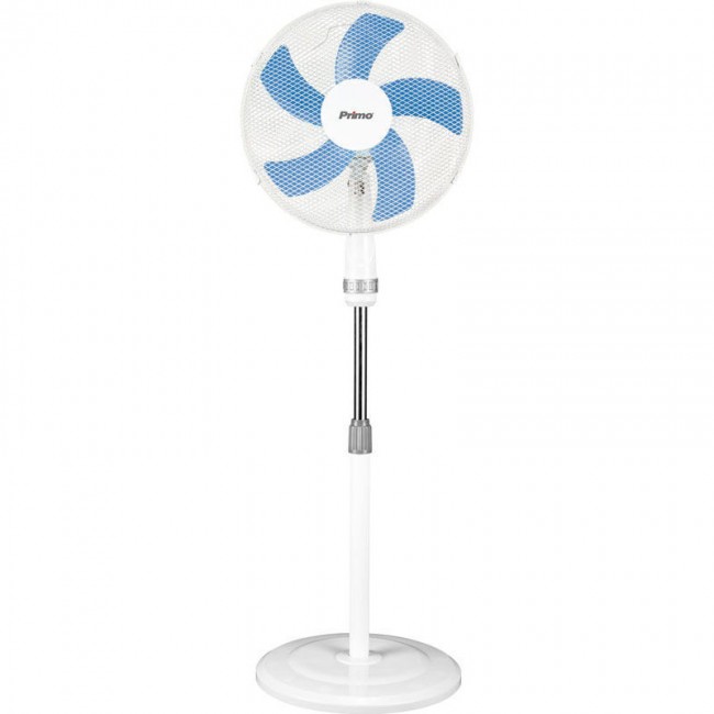 Ανεμιστήρας Ορθοστάτης PRSF-80447 Primo 16'' 40εκ. Λευκό - Μπλε