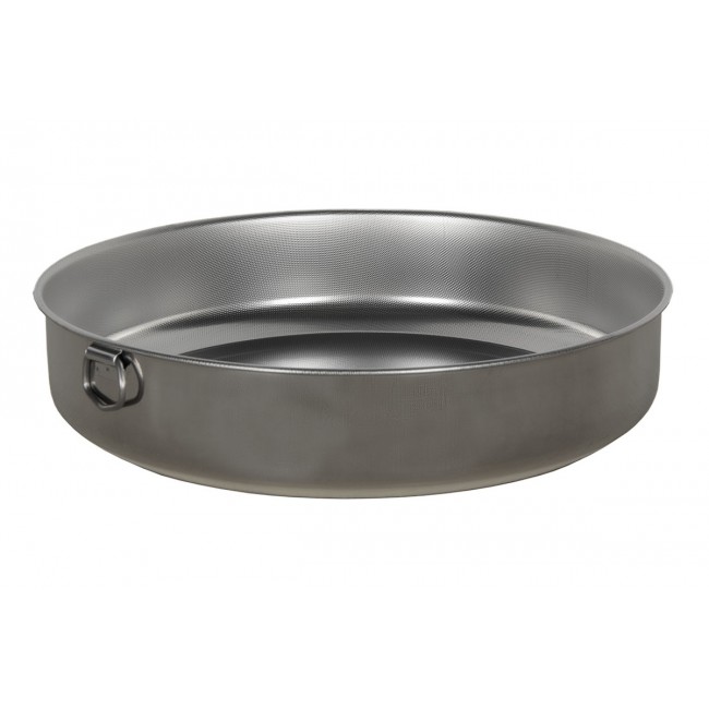 Ταψί ανοξείδωτο αντικολλητικό Ø40x8εκ. STEELPAN