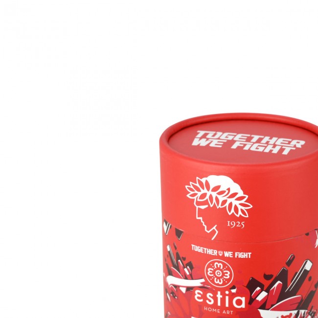 ESTIA ΘΕΡΜΟΣ COFFEE MUG OLYMPIACOS BC EDITION TOGETHER WE FIGHT 350ml
