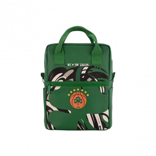 ESTIA ΤΣΑΝΤΑ ΦΑΓΗΤΟΥ ΙΣΟΘΕΡΜΙΚΗ 7lt PANATHINAIKOS BC EDITION WE THE GREENS