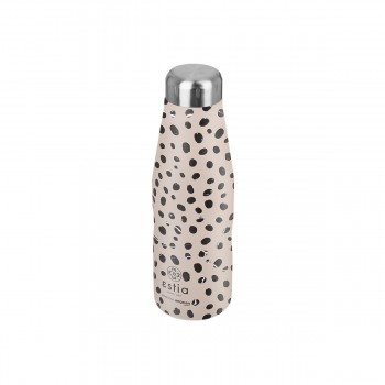 ESTIA ΘΕΡΜΟΣ TRAVEL FLASK SAVE THE AEGEAN 500ml LEOPARD TAUPE