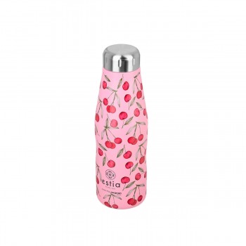 ESTIA ΘΕΡΜΟΣ TRAVEL FLASK SAVE THE AEGEAN 500ml CHERRY ROSE