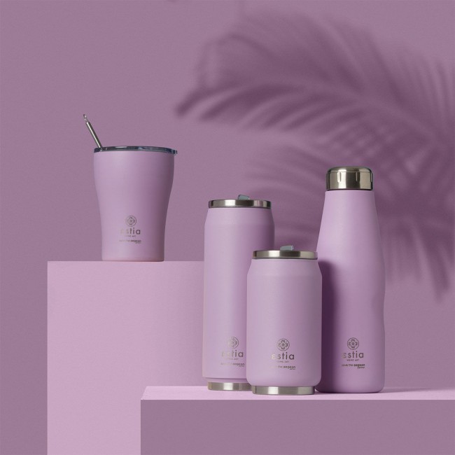 ESTIA ΘΕΡΜΟΣ TRAVEL CUP SAVE THE AEGEAN 300ml LAVENDER PURPLE ESTIA ΘΕΡΜΟΣ TRAVEL CUP SAVE THE AEGEAN 300ml LAVENDER PURPLE