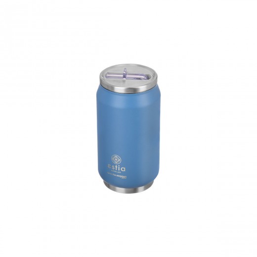 ESTIA ΘΕΡΜΟΣ TRAVEL CUP SAVE THE AEGEAN 300ml DENIM BLUE