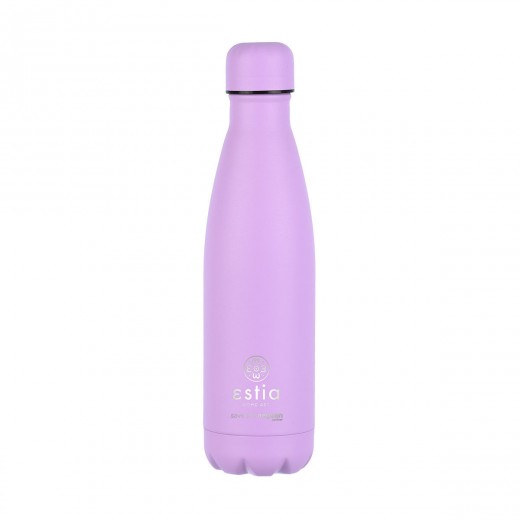 ESTIA ΘΕΡΜΟΣ FLASK LITE SAVE THE AEGEAN 500ml LAVENDER PURPLE