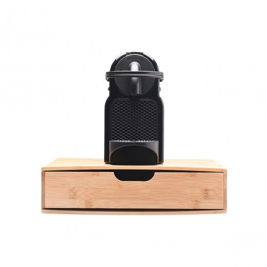 ESTIA ΘΗΚΗ ΓΙΑ ΚΑΨΟΥΛΕΣ ESPRESSO BAMBOO ESSENTIALS ΣΥΡΤΑΡΩΤΗ ΜΕ 5 ΡΥΘΜΙΖΟΜΕΝΕΣ ΘΕΣΕΙΣ