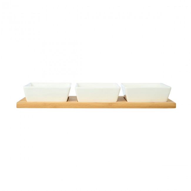 ESTIA ΜΠΟΛΑΚΙΑ BAMBOO ESSENTIALS ΜΕ ΒΑΣΗ BAMBOO ΣΕΤ 4 ΤΕΜ.