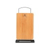 ESTIA ΣΕΤ ΕΠΙΦΑΝΕΙΕΣ ΚΟΠΗΣ BAMBOO ESSENTIALS 5 ΤΕΜ ΜΕ ΒΑΣΗ ΜΕΤΑΛΛΙΚΗ