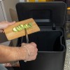 ESTIA ΚΑΔΟΣ ΑΠΟΡΡΙΜΑΤΩΝ CUBIC SOFT CLOSE 30lt ΜΑΥΡΟΣ