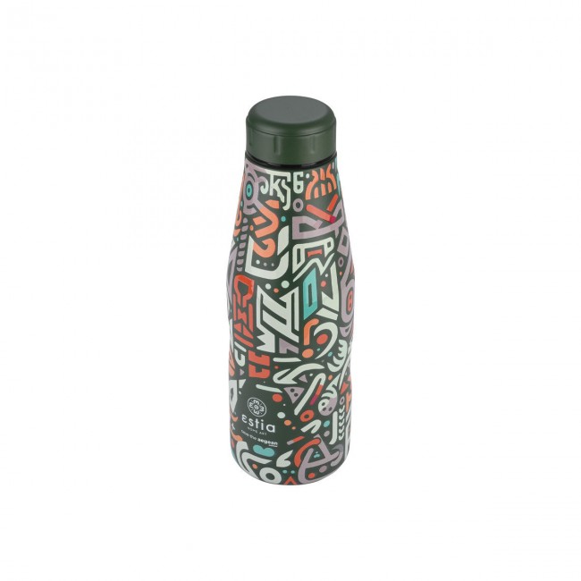 ESTIA ΘΕΡΜΟΣ TRAVEL FLASK SAVE THE AEGEAN 500ml GEOVIVID
