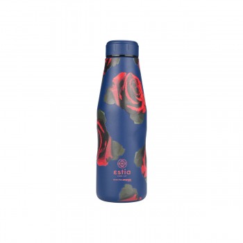 ESTIA ΘΕΡΜΟΣ TRAVEL FLASK SAVE THE AEGEAN 500ml ELECTRIC ROSES