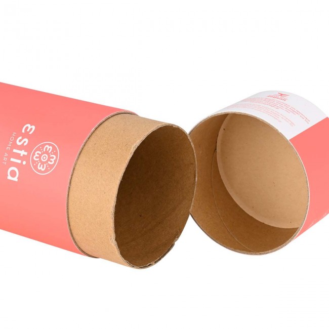 ESTIA ΘΕΡΜΟΣ TRAVEL FLASK SAVE THE AEGEAN 350ml FUSION CORAL