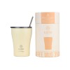 ESTIA ΘΕΡΜΟΣ COFFEE MUG SAVE THE AEGEAN 350ml LILY WHITE
