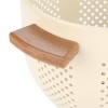 ESTIA ΣΟΥΡΩΤΗΡΙ ΖΥΜΑΡΙΚΩΝ ALLURE ΑΝΟΞΕΙΔΩΤΟ 22cm ΜΕ ΞΥΛΙΝΕΣ ΛΑΒΕΣ IVORY ESTIA ΣΟΥΡΩΤΗΡΙ ΖΥΜΑΡΙΚΩΝ ALLURE ΑΝΟΞΕΙΔΩΤΟ 22cm ΜΕ ΞΥΛΙΝΕΣ ΛΑΒΕΣ IVORY