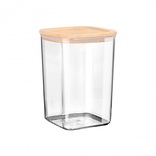ESTIA ΔΟΧΕΙΟ ΑΠΟΘΗΚΕΥΣΗΣ BAMBOO ESSENTIALS ΠΛΑΣΤΙΚΟ 800ml ΣΤΟΙΒΑΖΟΜΕΝΟ