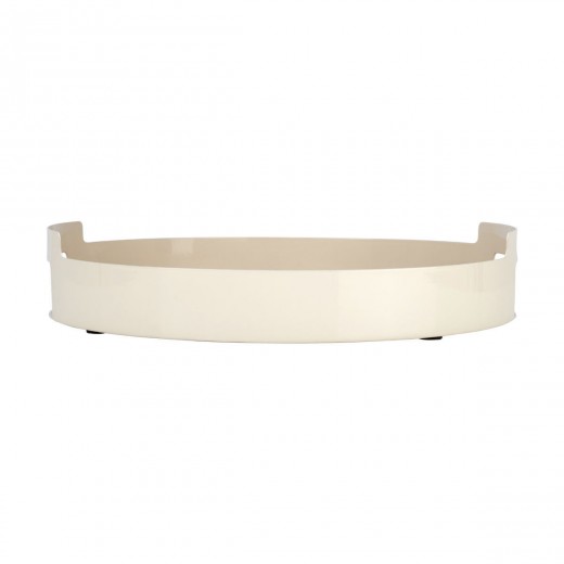 ESTIA ΔΙΣΚΟΣ ΣΕΡΒΙΡΙΣΜΑΤΟΣ ALLURE ΜΕΤΑΛΛΙΚΟΣ IVORY
