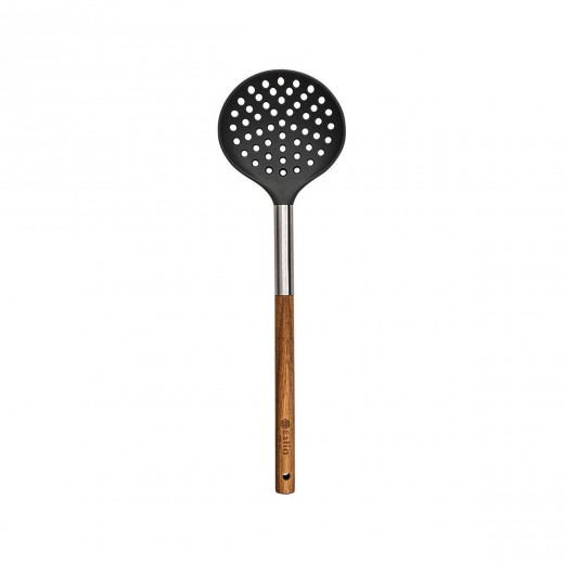 ESTIA ΚΟΥΤΑΛΑ ΤΡΥΠΗΤΗ STONE PBT 34cm ΜΕ ΞΥΛΙΝΗ ΛΑΒΗ