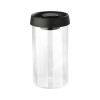 ESTIA ΔΟΧΕΙΟ ΑΠΟΘΗΚΕΥΣΗΣ ΚΕΝΟΥ ΑΕΡΟΣ ΓΥΑΛΙΝΟ 900ml ΜΕ ΚΑΠΑΚΙ ΜΑΥΡΟ
