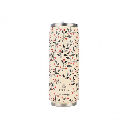 ESTIA ΘΕΡΜΟΣ TRAVEL CUP SAVE THE AEGEAN 500ml BLOOM BEIGE