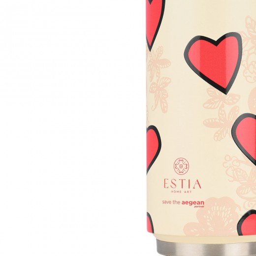 ESTIA ΘΕΡΜΟΣ TRAVEL CUP SAVE THE AEGEAN 500ml TENDER LACE
