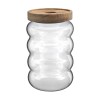ESTIA ΔΟΧΕΙΟ ΑΠΟΘΗΚΕΥΣΗΣ ALLURE ΓΥΑΛΙΝΟ 700ml 9.5x9.5x15.8cm