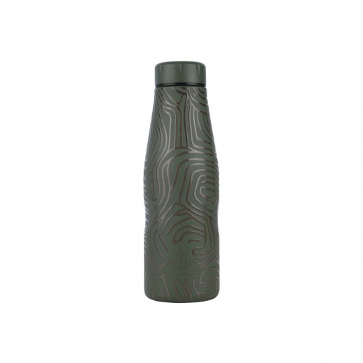 ESTIA ΘΕΡΜΟΣ TRAVEL FLASK SAVE THE AEGEAN 500ml OLIVE FLOW