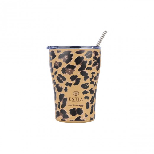 ESTIA ΘΕΡΜΟΣ COFFEE MUG SAVE THE AEGEAN 350ml SPOTTED PROWL