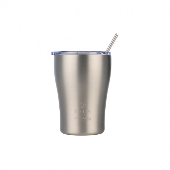 ESTIA ΘΕΡΜΟΣ COFFEE MUG SAVE THE AEGEAN 350ml STEEL FLOW
